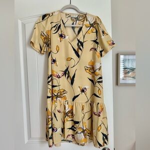 Yellow Print - A New Day Ruffle Hem Dress